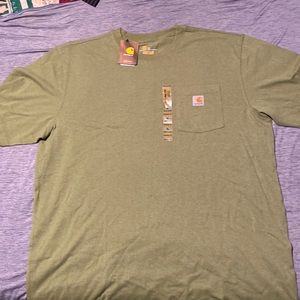 Never worn, still with tags, Green Carhartt XL Regular Fit